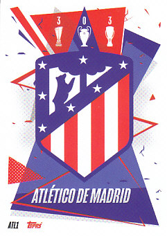 Team Badge Atletico Madrid 2020/21 Topps Match Attax CL Team Badge #ATL01